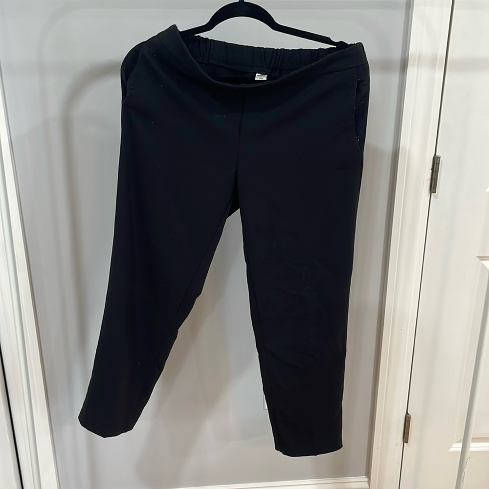 Old navy elastic waist band work pants